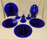 Blenko and Cobalt Blue Glass Selection.
