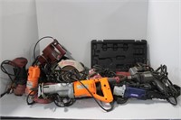 WORKING ASSORTMENT OF POWER TOOLS