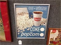 Co*stars Coke and Popcorn Framed Picture