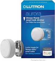 Lutron Aurora Smart Bulb Dimmer Switch Z3-1BRL-WH-
