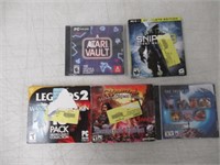 Lot of 5 Assorted PC Games