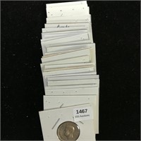 (28) 1940s Canadian Nickels