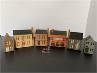 Mini Wood Welcomne Buildings