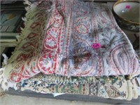 ASSORTED TABLE CLOTHS SOLD AS IS