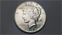 1922 Peace Dollar Uncirculated