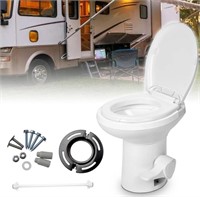 NEW $170 RV GRAVITY FOOT FLUSH TOILET  SET