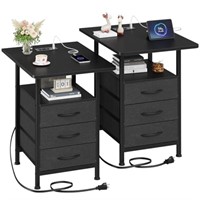 Final Sale GYIIYUO Night Stand with 19'' Large