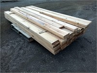 (45)Pcs 8' Cedar Lumber