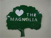 Green Magnolia Tree Wall Decoration