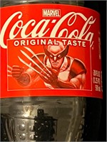 Coca Cola Marvel Comics Collectible Bottle