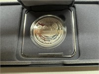 Silver Mount Rushmore Comm. Coin
