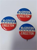 Lot of Political McGovern / Eagleton Adv.  B