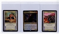 (3) X OVERSIZED MAGIC THE GATHERING CARDS