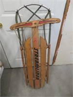 Steamliner hand sled, 44" long