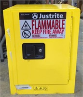 Justrite Yellow Flammable HAZ Alert Cabinet