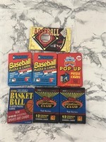 Unopened Sports Card Packs