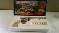 Peacemaker 45 caliber commemorative revolver and