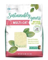 Sustainably Yours Natural Cat Litter, Multi-Cat,