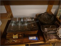 Jars and household items - 2 boxes
