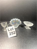 Lot of Small Glassware Pieces including Vintage