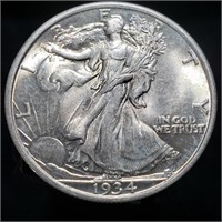 1934 Walking Liberty Half Dollar - Guaranteed!