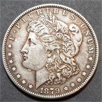 1879-S Morgan Dollar - Higher Grade Example