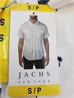 JACHS NEW YORK MENS COLLARED T SHIRT SIZE S