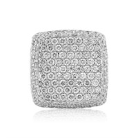 14K WHITE GOLD 5.00CT DIAMOND RING