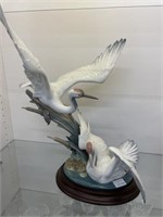 Lladro Cranes, Sculpture, Salvadore Debon