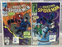 Marvel comics the amazing Spider-Man #297, 349