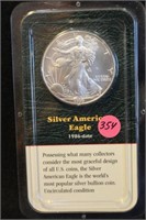 1999 1oz .999 Pure Silver Eagle