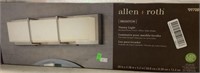 Allen And Roth Vanity Light Brushed Nickel Finish