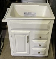 (PQ) Vanity/Laundry Sink Cabinet 28” x 22”