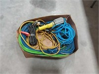extension cords, trouble light