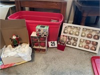 Misc. Holiday Decor (Includes Santa Figurines,