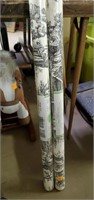 2 rolls of wall paper