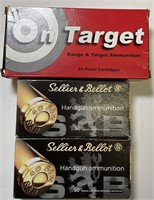 150 QTY 40S&W 180GR AMMO SELLIER&BELLOT ON TARGET