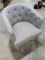 Living room chair. Looks like wax on 1 side