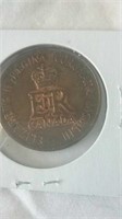 Queen Elizabeth II Coronation Medallion