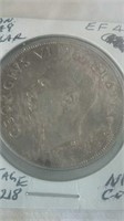 1949 Canada Silver Dollar George VI NFLD Comm,