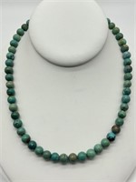 Jay King DTR Sterling Turquoise Necklace