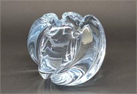 Orrefors Edvin Ohrstrom Signed Art Glass Vase