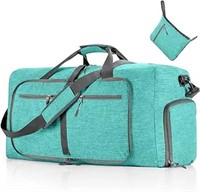 Travel Duffle Bag 85L Foldable (Mint Green)