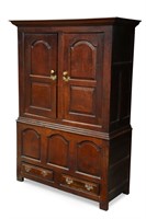 18th Century Oak Cabinet,