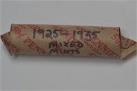 Roll of Wheat Pennies 1925-1935