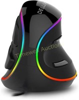 DELUX Ergonomic Vertical Mouse  Wired Optical