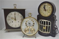 (N) Vtg. Seth Thomas 8 Day Key Wound Table Clock