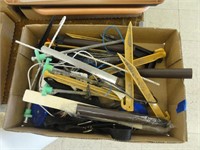 assorted tent stakes