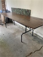 30" x 96” plywood folding table