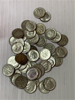 Roosevelt Silver Dimes Lot of 42